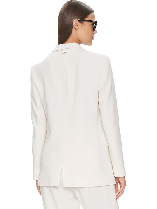 Boss Damen Blazer Ecru