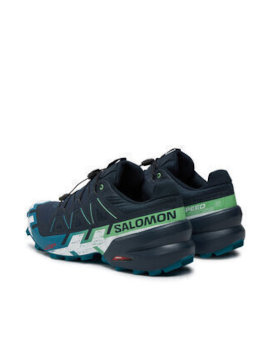 Speedcross 6 Sport Shoes Trail Running Carbon / Tahitian Tide / White