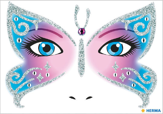 Karneval Face Painting Mehrfarbig