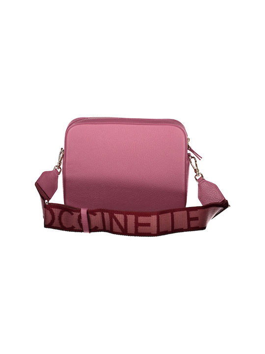 Coccinelle Leather Women's Bag Crossbody Pink