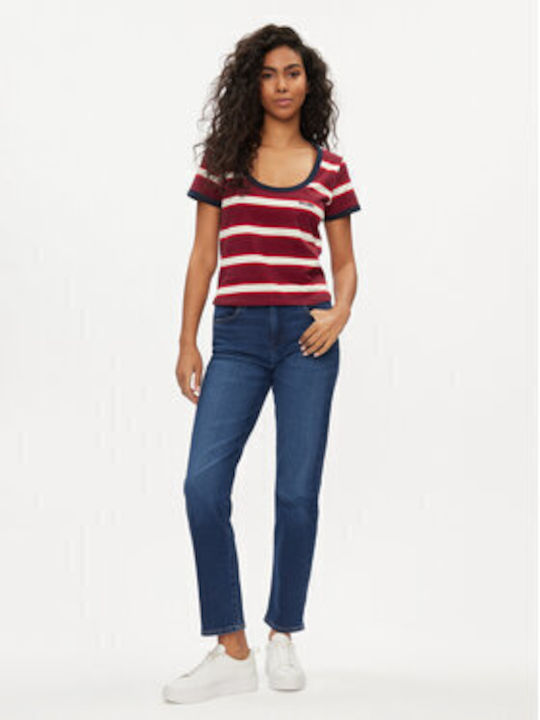 Wrangler Women's Jean Trousers in Straight Line