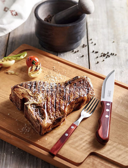 Tramontina Μαχαίρι Steak από Ανοξείδωτο Ατσάλι 25cm
