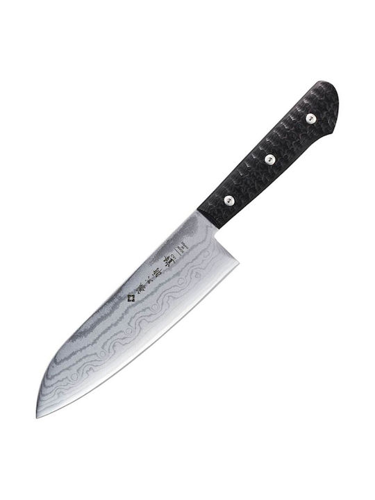 Tojiro Gai Нож Santoku от Дамаска Стомана 17см