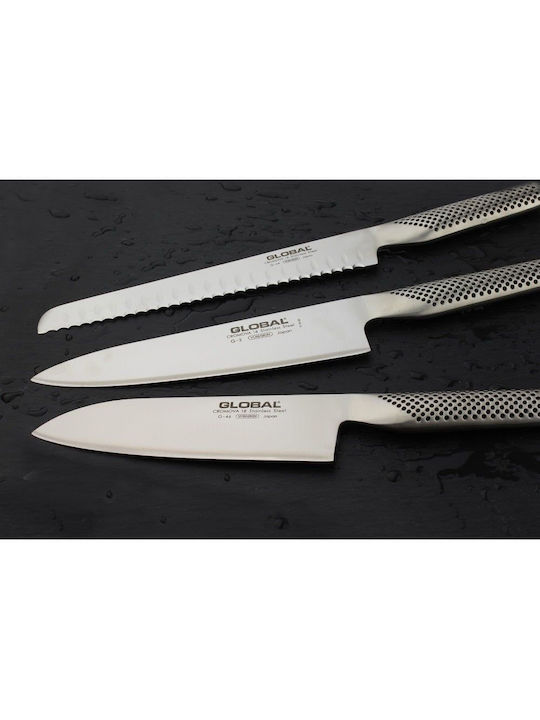 Global G Cuțit Chef din Oțel Inoxidabil 24cm