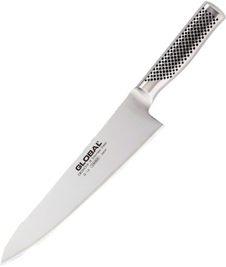 Global G Μαχαίρι Chef από Ανοξείδωτο Ατσάλι 24cm