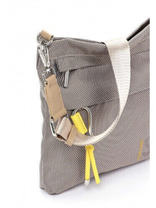 Damentasche Schultertasche Beige