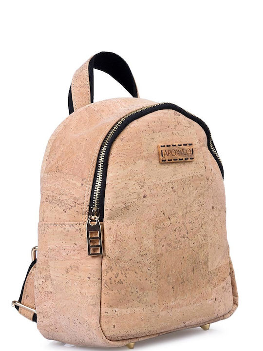 Apoxylo Women's Bag Backpack Beige