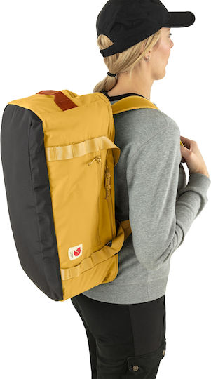 Fjallraven High Coast Duffel 36 Sack Voyage Back 36lt Yellow Fabric L56xW24xH35cm