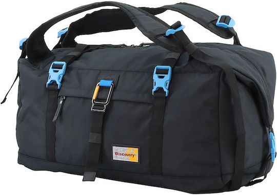 Discovery Sack Voyage Back 38lt Black Fabric L28xW27xH28cm