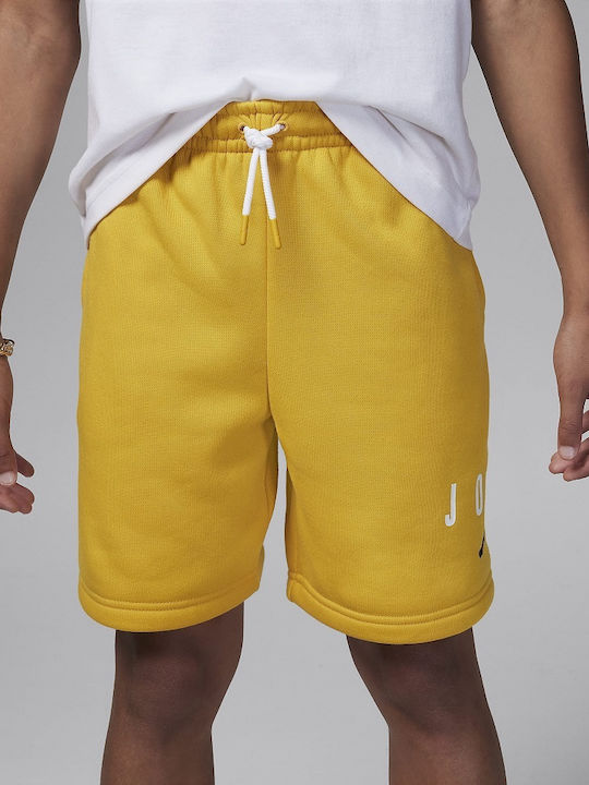 Jordan Αθλητικό Παιδικό Σορτς/Βερμούδα Jumpman Κίτρινο