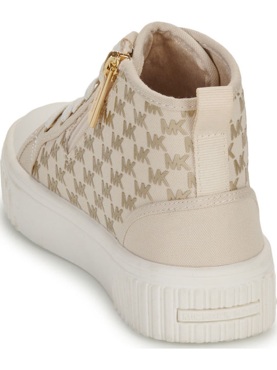 SKATE SPLIT Kids Sneakers High Beige