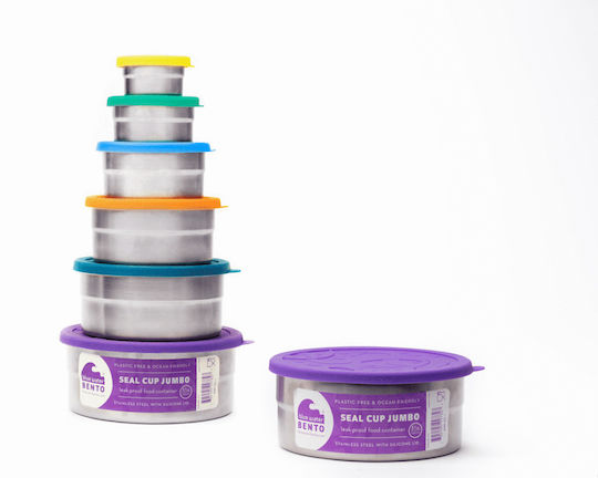 Ecolunchbox Seal Cup Jumbo Кутия за обяд Inox Лилав 1420мл 1бр