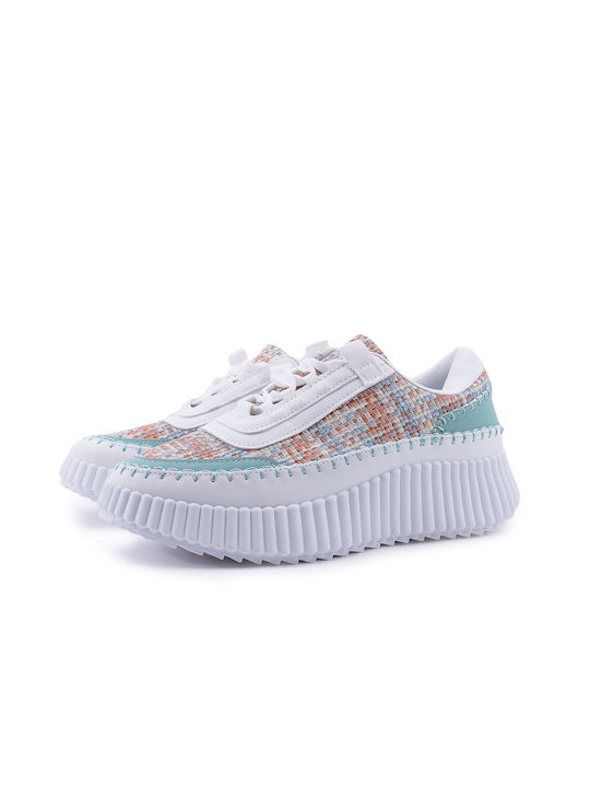 Love4shoes Damen Sneakers Multi