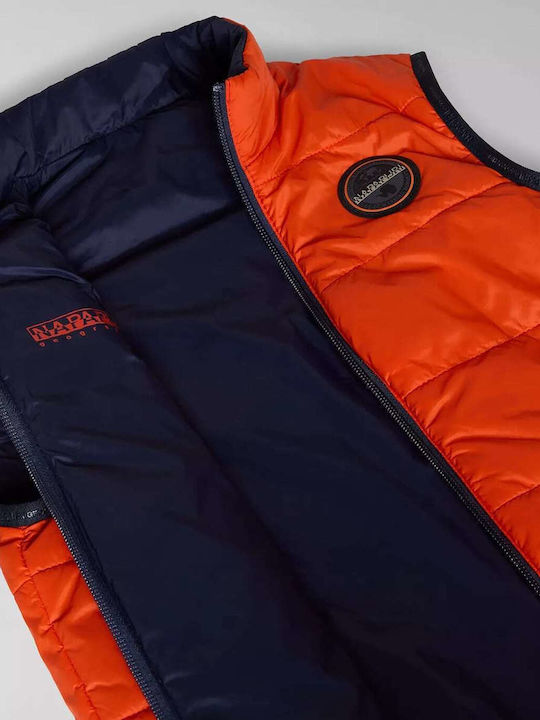 Asantafe 1 Kids Casual Sleeveless Double Sided Navy Blue Jacket