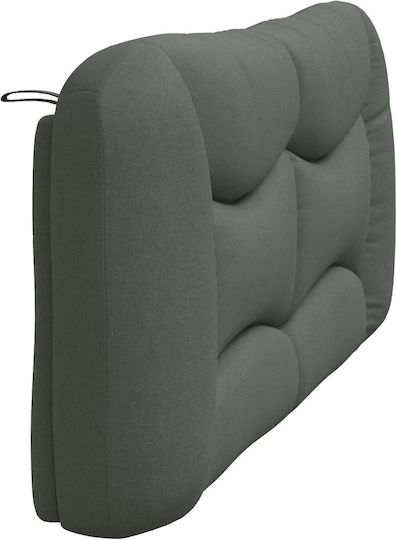 vidaXL Fabric Bed Headboard Cushion Dark Gray 180x48cm