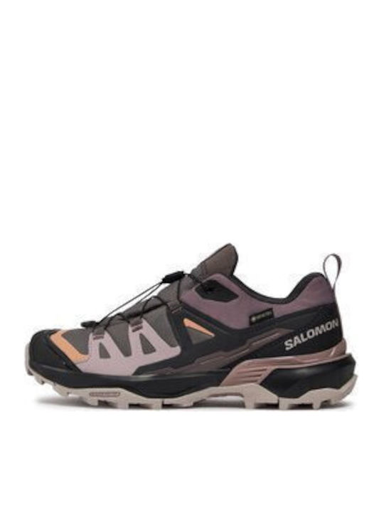 Salomon X Ultra 360 GTX Women's Waterproof Hiking Shoes With Gore-Tex Membrane Purple