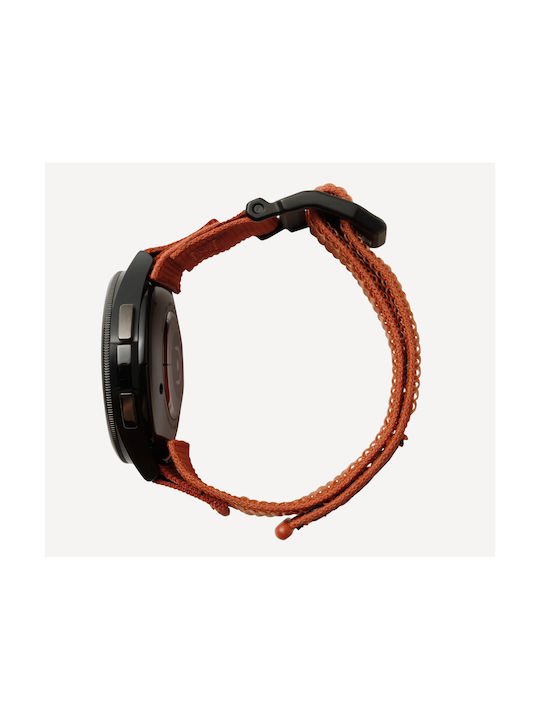 UAG Active Strap Λουράκι Υφασμάτινο Πορτοκαλί (Galaxy Watch4/5/6/7/FE/4 Classic/6 Classic/5 Pro)