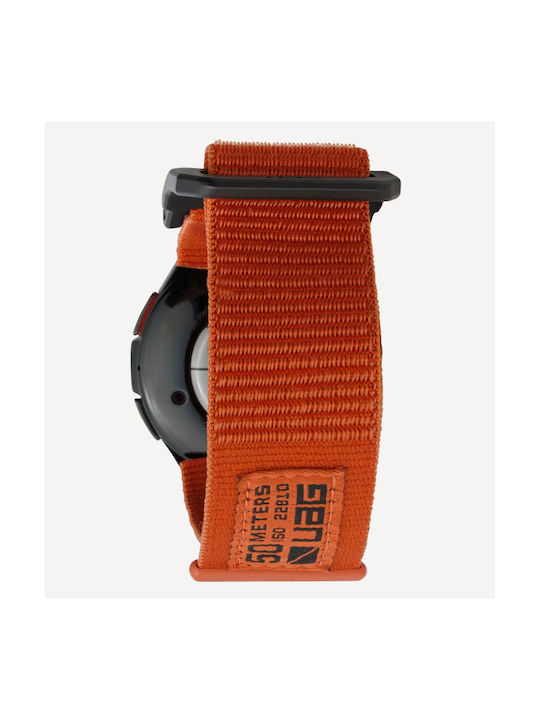 UAG Active Strap Λουράκι Υφασμάτινο Πορτοκαλί (Galaxy Watch4/5/6/7/FE/4 Classic/6 Classic/5 Pro)