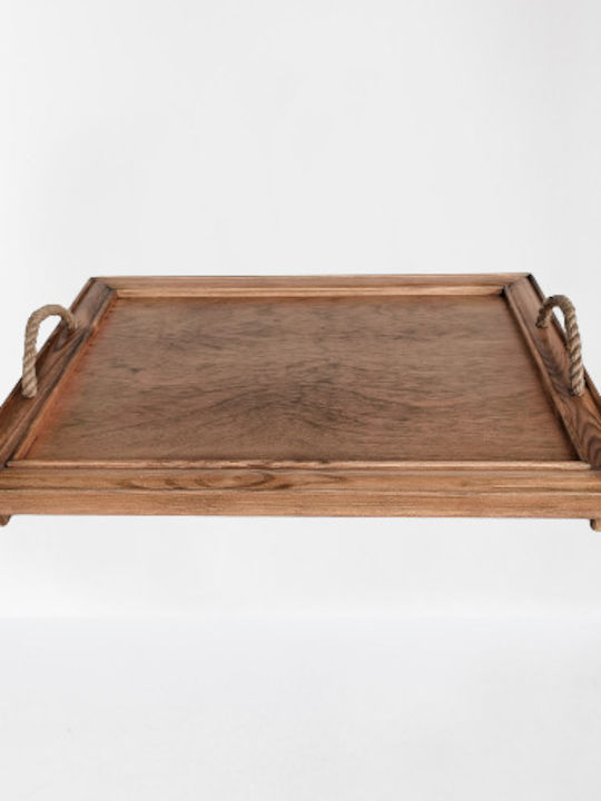 Korres Craft Ξύλινος Δίσκος Σερβιρίσματος 34x43x4cm