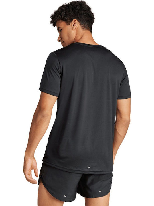 Run It Aeroready Tricou sport Negru