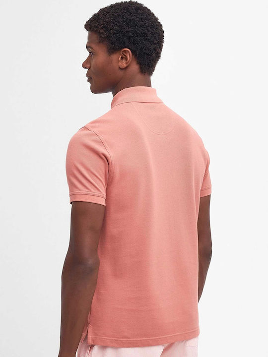 Polo Short Sleeve Blouse Dusty Pink