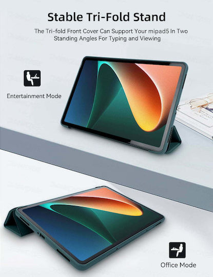Revomag Flip Cover Verde Pentru Samsung Galaxy Tab S9 (FE) Plus 12,4 Inch (2023)