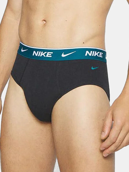 Nike Everyday Мъжки слипове 2Опаковка Сив