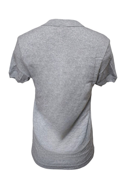 Men's Undershirt Short-sleeved in Gray Color