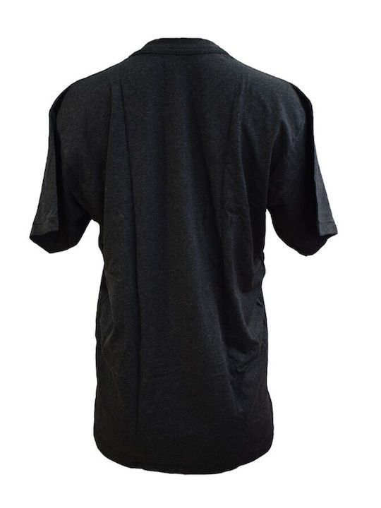 Apple Boxer 0410190 Men's Short Sleeve Undershirt Anthracite