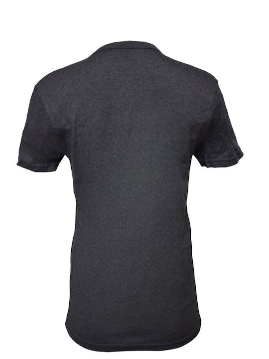 Apple Boxer 0410012 Men's Short Sleeve Undershirt Anthracite