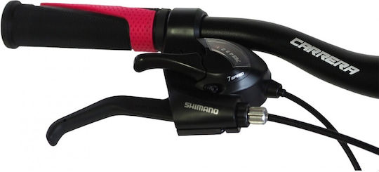 Carrera M4 2000 24" Παιδικό Mountain Bike 21 Ταχυτήτων με Σκελετό Αλουμινίου Γκρι