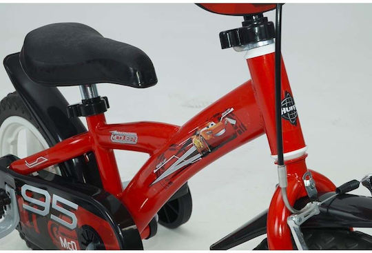 Huffy Cars 12" Kids Bicycle BMX Red