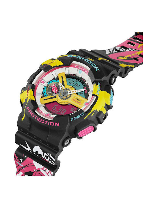 Casio League Legends Watch Chronograph Battery with Rubber Strap