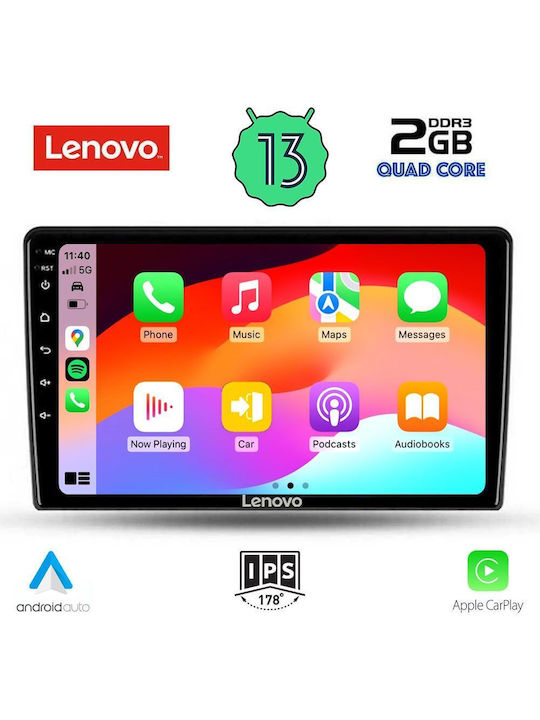 Lenovo Car-Audiosystem für Kia Ceed 2006-2009 (Bluetooth/USB/AUX/WiFi/GPS/Apple-Carplay/Android-Auto) mit Touchscreen 9"