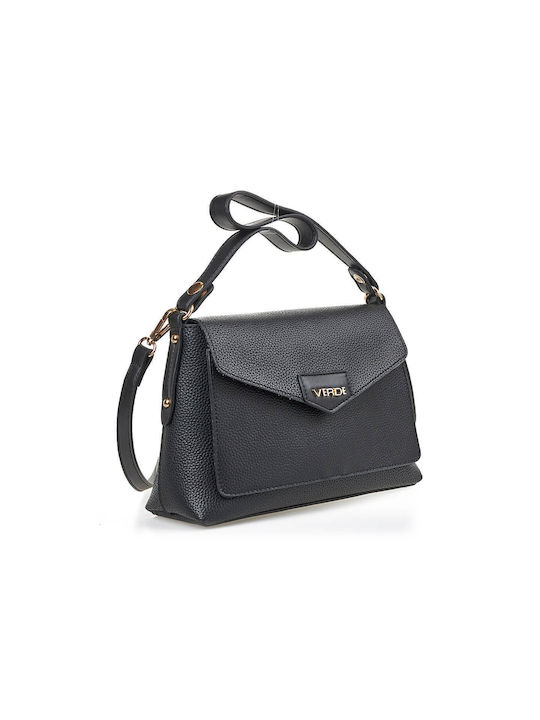 Verde Damen Tasche Schulter Schwarz