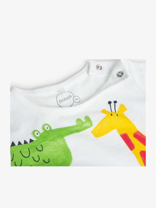 Kids' Set with Shorts Summer 2pcs White