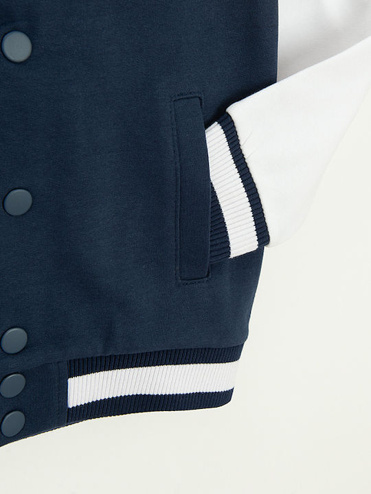 Kinder-Strickjacke Dunkelblaue