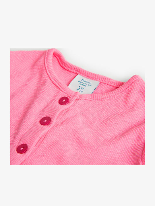 Kinderstrickjacke Rosa