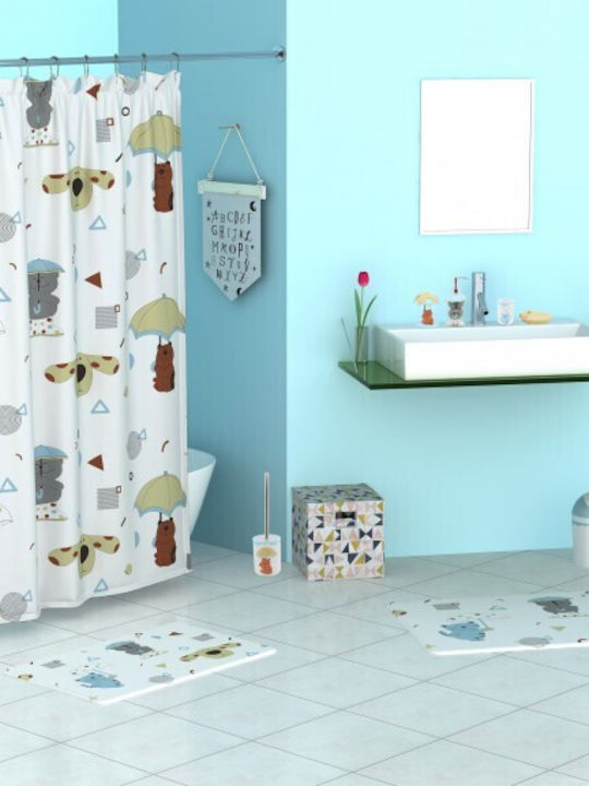 Inter Ceramic Keramik Badezimmer Toilettenbürste Mehrfarbig
