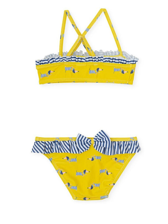 Tutto Piccolo Costum de baie pentru copii Bikini YELLOW