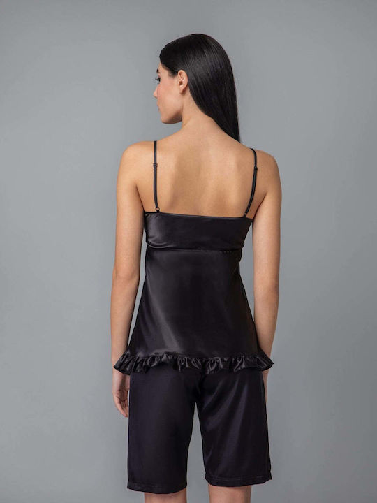 Milena by Paris Summer Satin Babydoll Gold