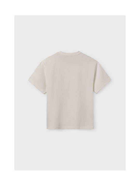 Mayoral Kinder-T-Shirt Creme