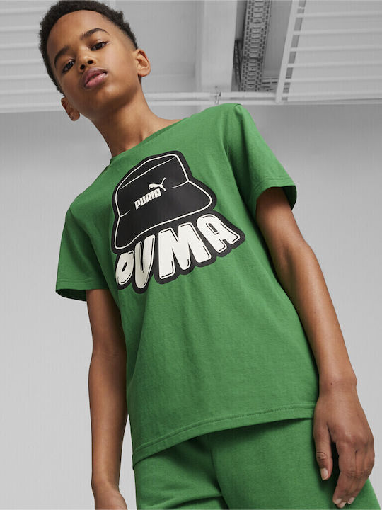 Παιδικό T-shirt Πράσινο Graphic Tee