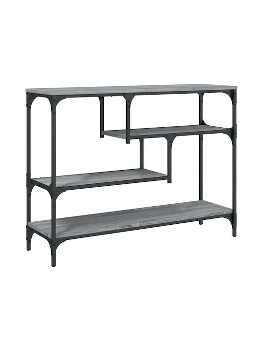 Metal Console Table Grey Sonoma L100xW30xH75cm