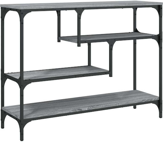 Consolă Metalică Gri Sonoma L100xL30xH75buc Consolă Metalică Gri Sonoma L100xL30xH75buc