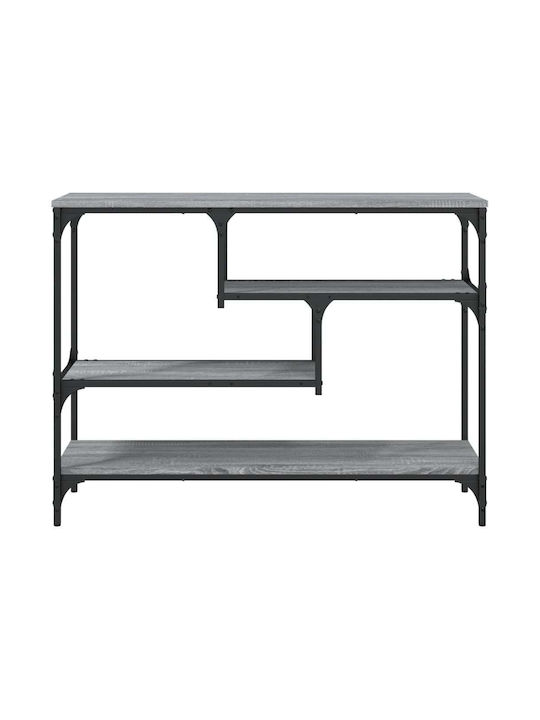 Consolă Metalică Gri Sonoma L100xL30xH75buc
