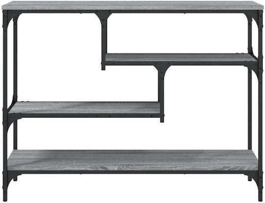 Metal Console Table Grey Sonoma L100xW30xH75cm