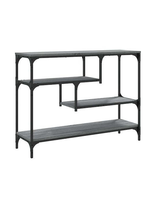 Consolă Metalică Gri Sonoma L100xL30xH75buc