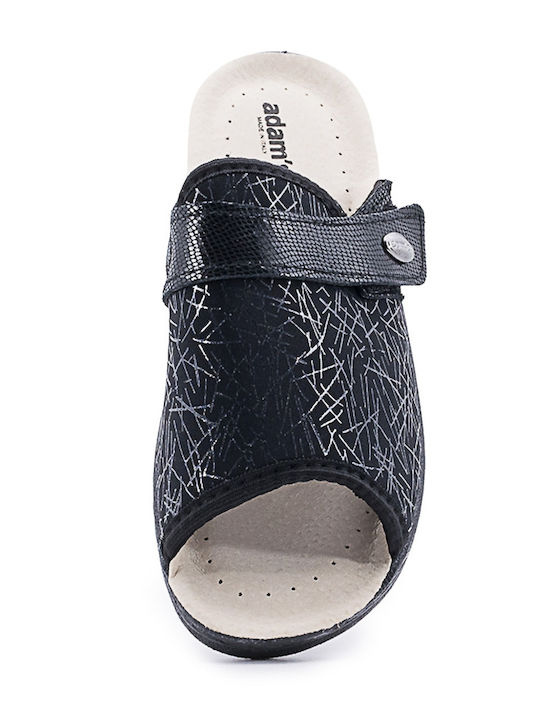 Damen-Flip-Flops - Hausschuhe In Schwarz