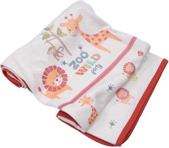 Kamtex Baby Πάνα Αγκαλιάς Πορτοκαλί 80x90εκ.